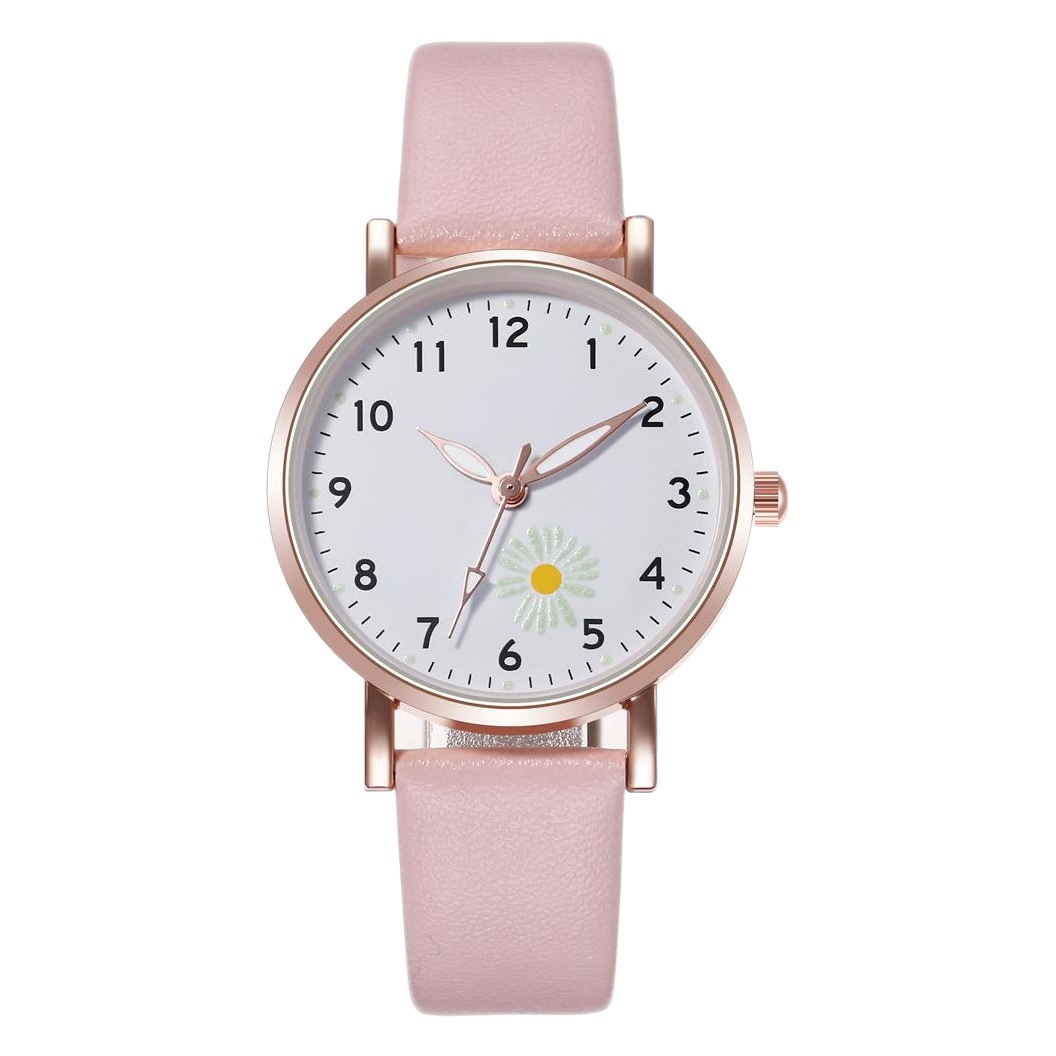 New Korean style simple fashion watch female student luminous belt watch cute fresh student luminous watch
