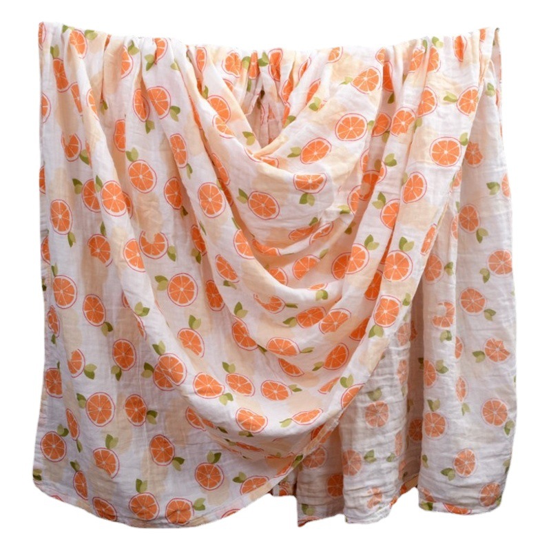 Double-Layer Gauze Towel Blanket Cartoon Children's Cotton Gauze Summer Thin Summer Cooling Quilt Adult Air Conditioning Quilt Soft Sleeping Sheet