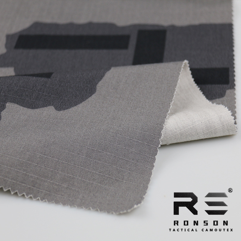 Rongsheng T-Block Camouflage Nylon Cotton Plaid Fabric Home Textile Wear-Resistant Military Enthusiast Outdoor Workwear Frog Suit Fabric Retro Style