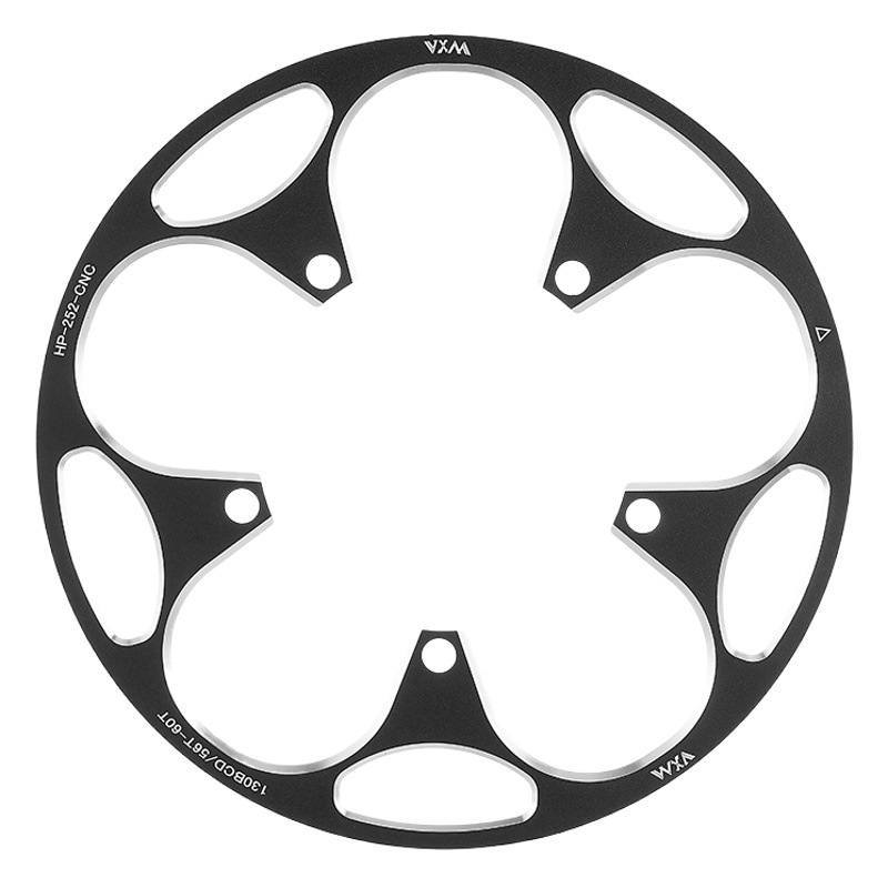 VXM road bike 130BCD protective plate aluminum alloy positive and negative tooth plate 50T/54T60T chain protective cover