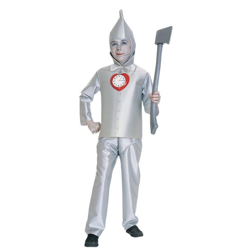 Halloween Costumes for the Whole Family, Kidsren's Kindergarten, Family Costumes, Girls and Boys, Tin Man's Triangle Hat, Stage Performance Costumes