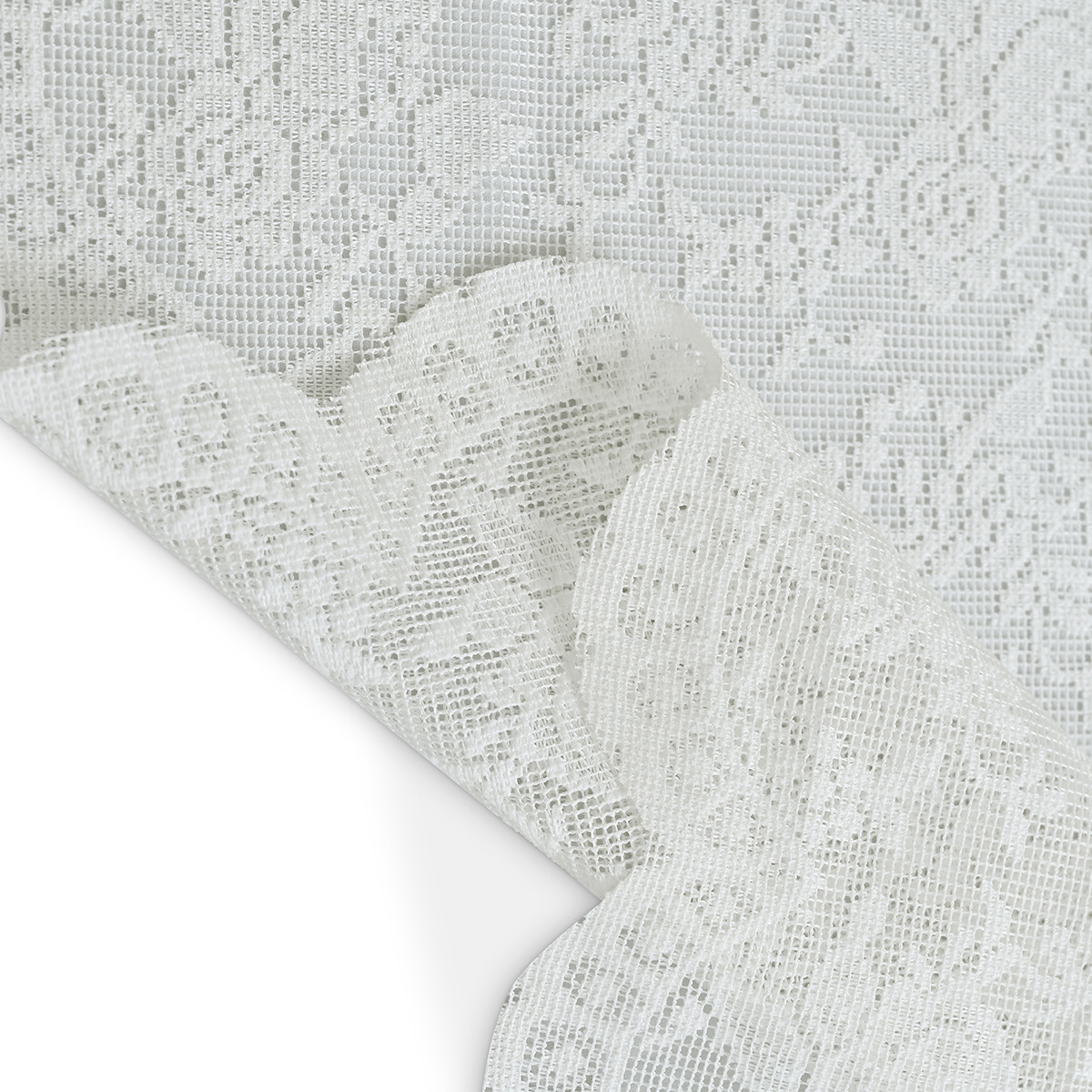 Picture of Cross-border New Floral French German Curtain Lace Curtain Short Curtain Kitchen Bay Window Curtain Partition Curtain Window Screen SHEIN