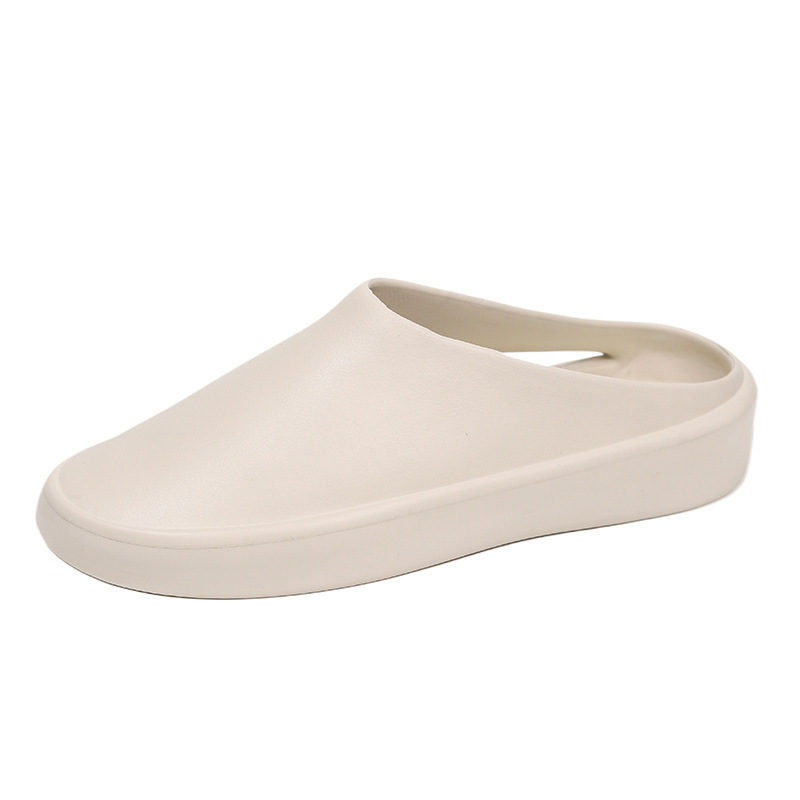 Picture of Baotou Lazy Slippers for Men and Women Non-slip Lightweight Comfortable Outer Wear Breathable All-match EVA Integrated Hollow Waterproof Work