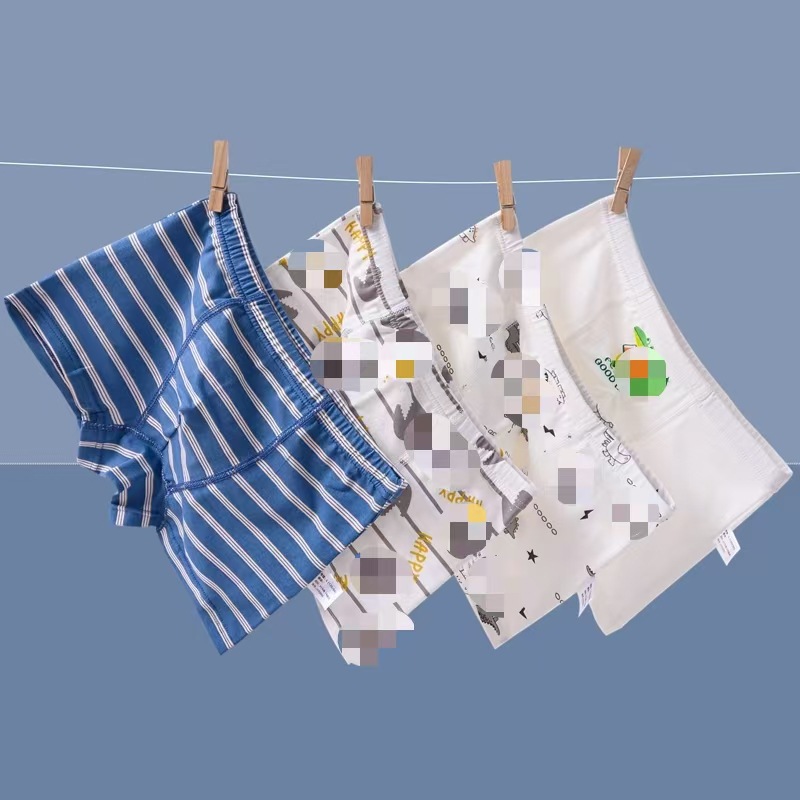 Picture of New Class A combed cotton boys' underwear cotton children's underwear boxer shorts baby boxer shorts children's shorts