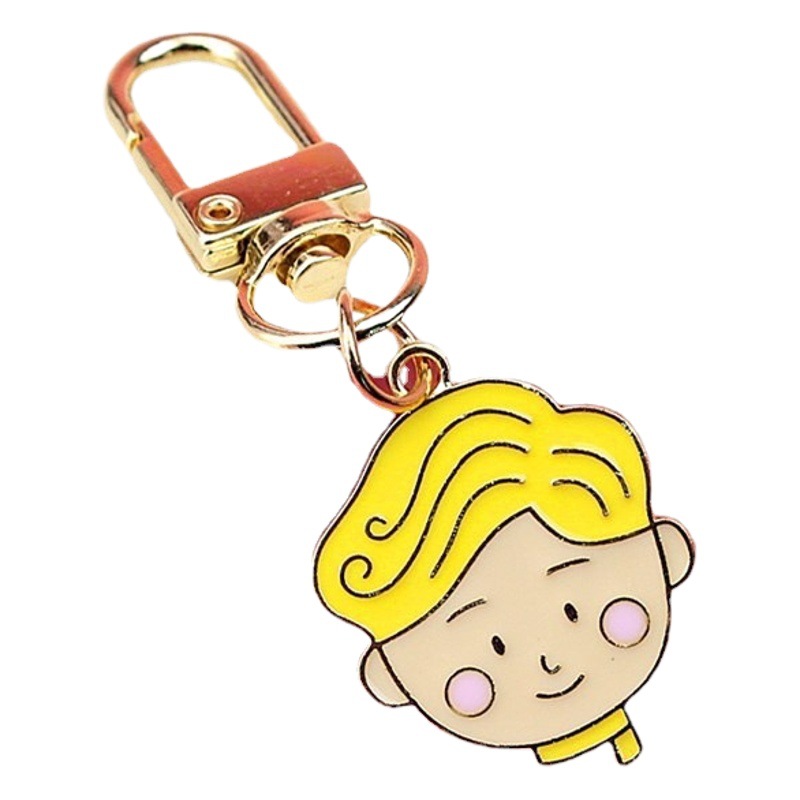 Korean ins Rose Boy Little Prince Pendant Little Fox Planet Universe Keychain airpods Headset Pendant