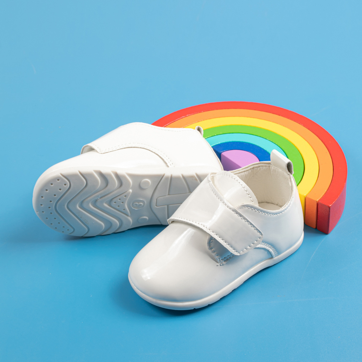 Picture of Cross-Border Baby Leather Shoes, Children's Shoes, Fashionable Formal Toddler Shoes, Spring & Fall Soft Soles, Drop Shipping Baby Shoes