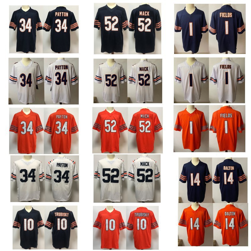 NFL Jersey Bears Rugby Chicago Bears Jersey Foreign Trade Football Jersey