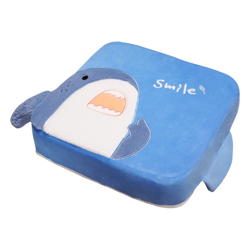 Baby Seat Cartoon Heightened Cushion Children's Dining Chair Heightened Cushion for Primary School Students Cute Chair Cushion Thickened Cushion