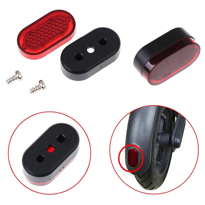 Picture of Electric Scooter with Wire Rear Tail Light M365 1S Electric Scooter Rear Fender with Chip Warning Light