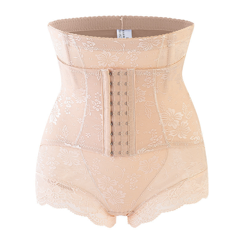 Picture of Front breasted high waist belly contracting underwear body shaping clothes postpartum belly contracting breathable binding arm lifting back off underwear