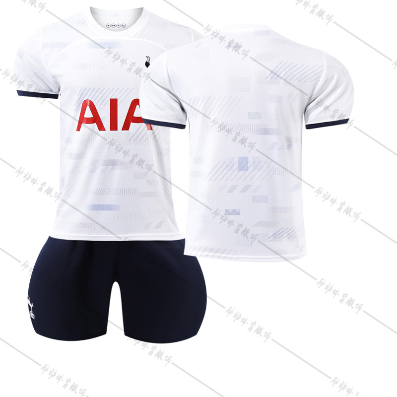 Picture of 2324 Tottenham Hotspur Home No.10 Kane Football Uniform 7 Sun Xingu 17 Romero 9 Richarlison Jersey Socks Suit
