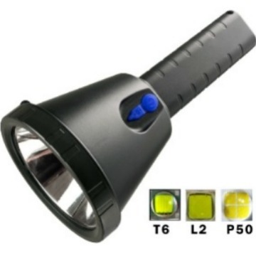 Cross-border new flashlight P50 flashlight handheld searchlight LED charging T6 L2 high-power white light