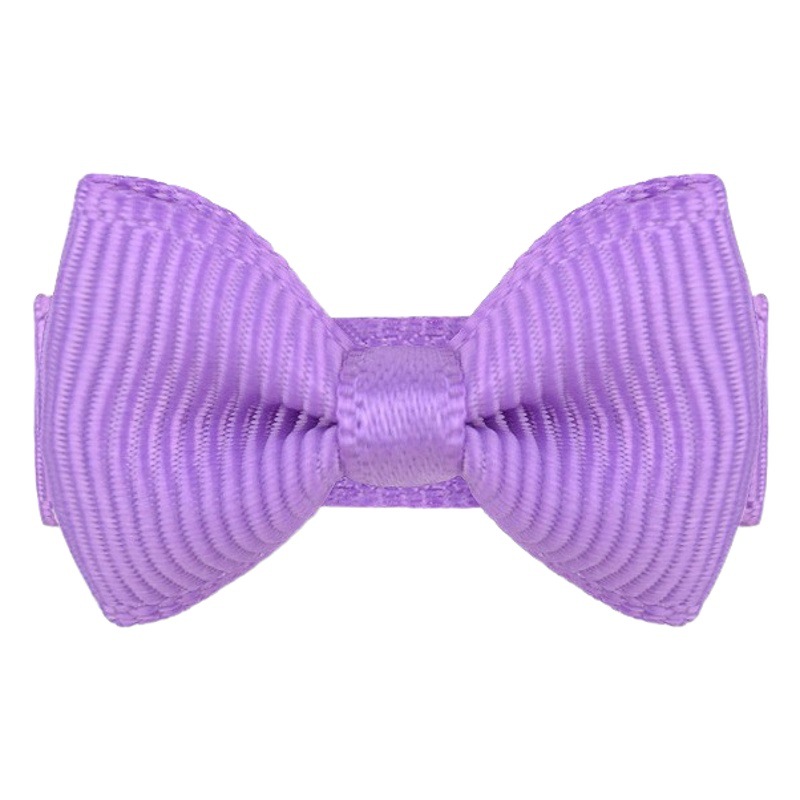 European and American Mini Candy Color Children's Bow Hairpin Pet Baby Fabric BB Clip Drop Clip Side Clip 1012