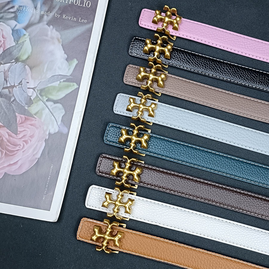Flat Denim Dress Women's Belt Fashion Casual Candy Color Sweet Student Waist Slimming Versatile Belt