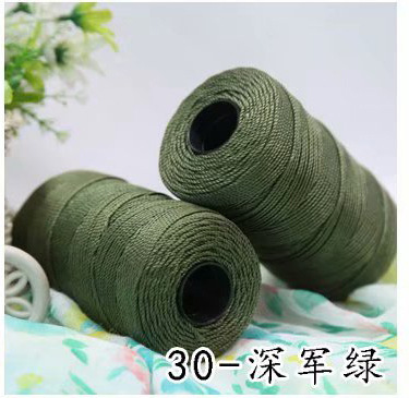 Picture of Three strands of nylon thread twine hook wire knitting hook hat shoes line car seat ice silk wool manufacturers wholesale