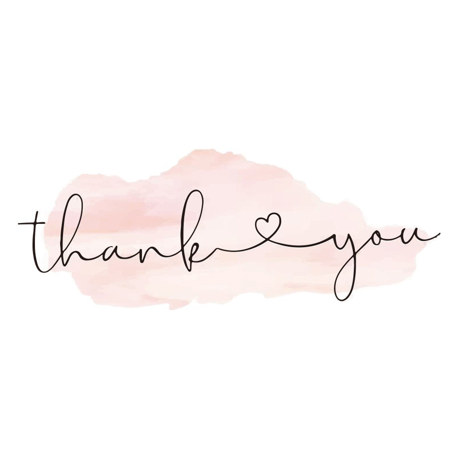 50 sheets/pack White simple Thank you card coated paper business card gift packaging decoration card English Thank you