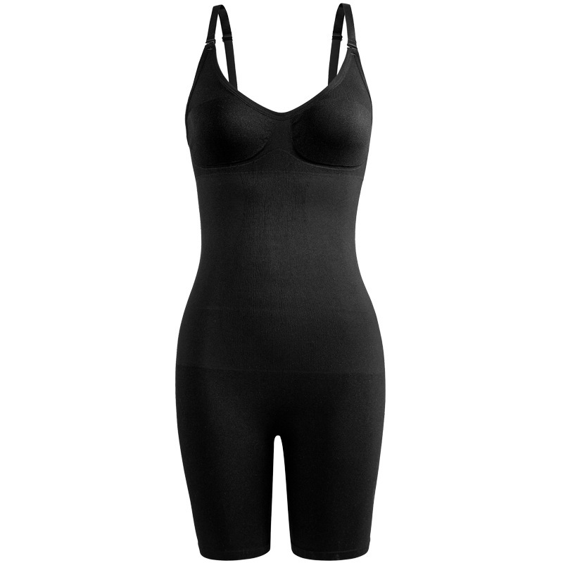 Picture of European and American Body-Shaping Jumpsuit Abdomen-Tight Waist-Tight Chest-Gathering Tight Waist-Lifting Hip Seamless Body-Shaping Jumpsuit