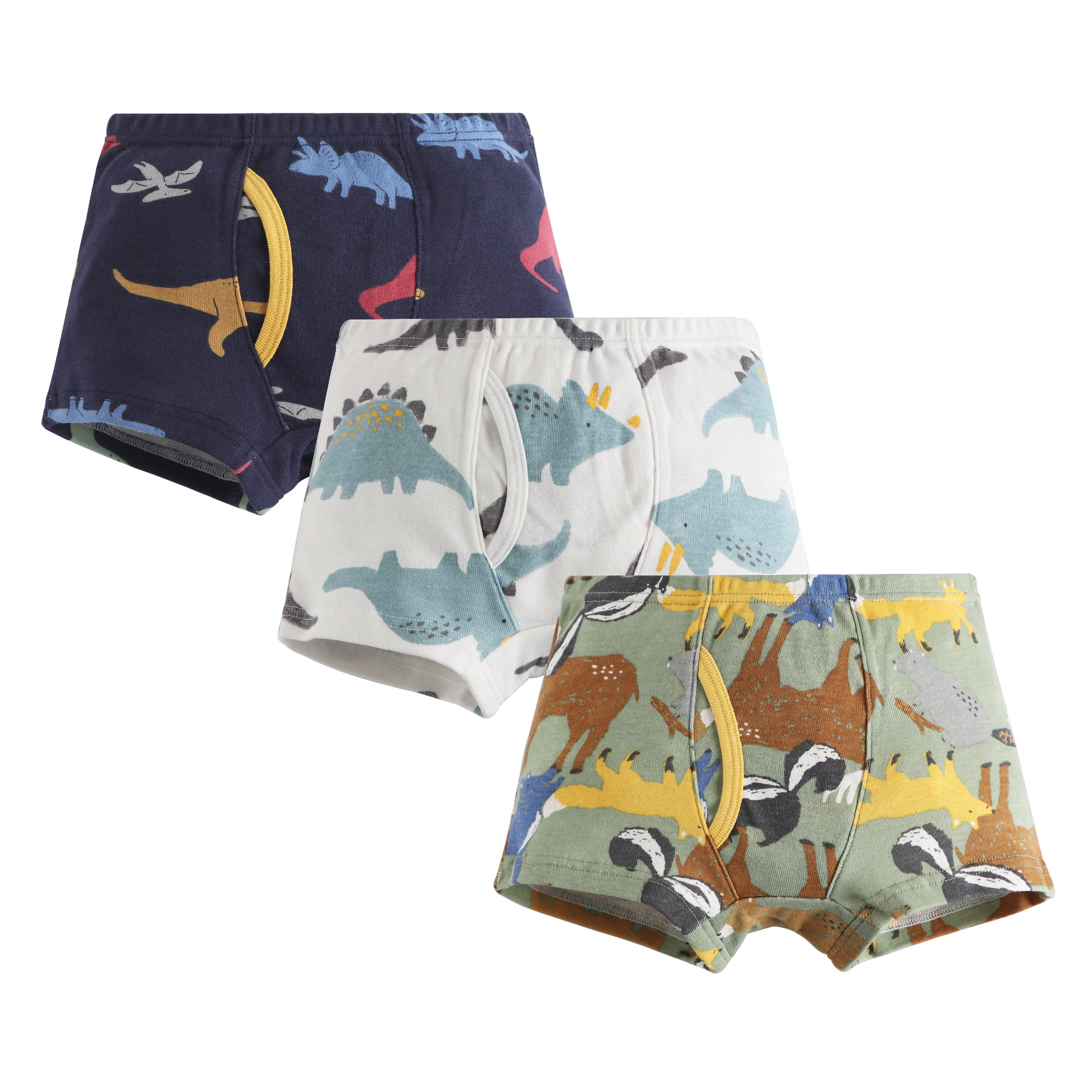 Picture of European and American boys boxer pants threaded cotton children's underwear boys boxer pants baby children's shorts wholesale