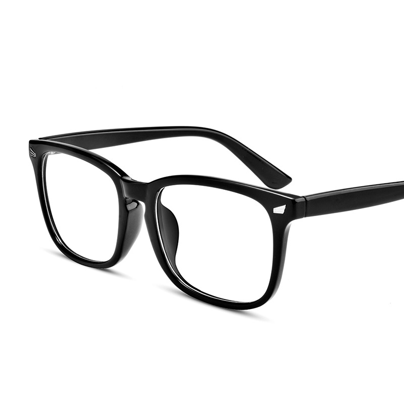 Picture of Jite 5010 Flat Simple Square Glasses Frame Full Frame Glasses Rivet Anti-Blue Light Glasses