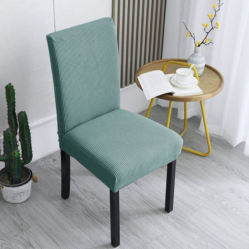 Picture of Thickened Chair Cover Universal Household Dining Chair Cover Elastic One-Piece Stool Cover Dining Table and Chair Cover Backrest Cushion