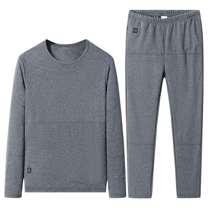 Picture of Smart Electric Heating Clothing Heating Warm-keeping Underwear Set Heating Constant Temperature Long Sleeve Winter Cold-proof Warm-keeping Tight Pants