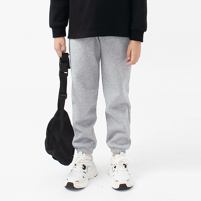 Picture of Autumn Kidsren's Pants Korean Style New Boys' Sports Pants Big Kidsren's Pure Color Casual Anti-Mosquito Pants Kidsren's Pants Dropshipping