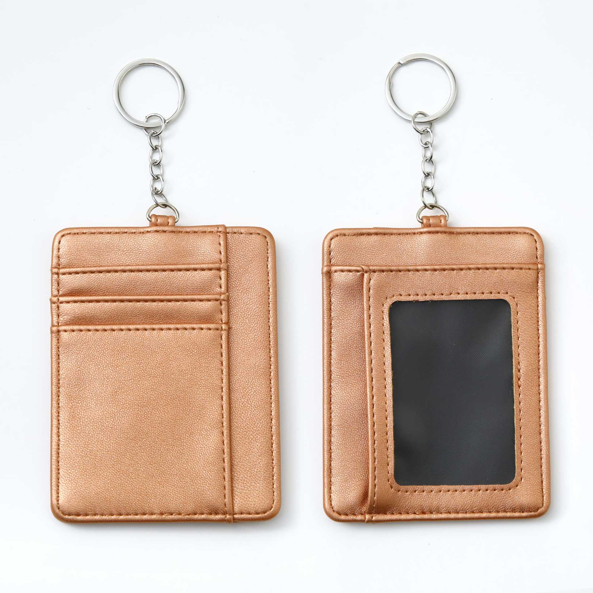 Picture of Cross-border Card Bag Ins Women's Advanced Sense Multi-card Small Bag PU Zipper Wallet Convenient Key Bag Card Case Bag