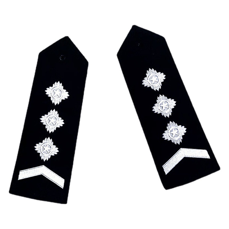 Aviation pilot epaulettes Aviation uniform Captain's epaulettes Pilot's epaulettes Golden 1234 Bars Weaving Marks epaulettes