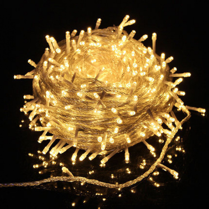Picture of Solar LED string lights, outdoor camping tent atmosphere lights, night market stall lights, room decoration spherical star lights