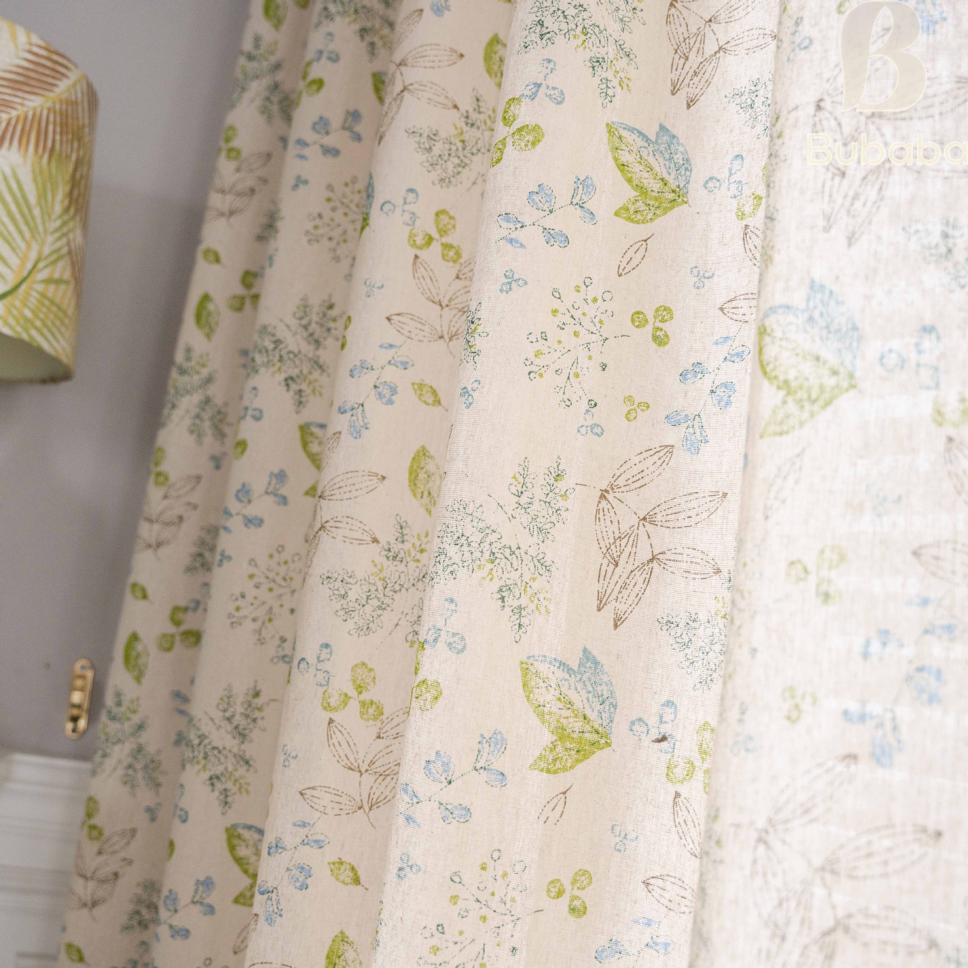 Bu Daddy Temu Shaoxing Finished Curtains Wholesale Cotton and Linen Printed Beige Tassel Bedroom Shein Window Kitchen Curtains
