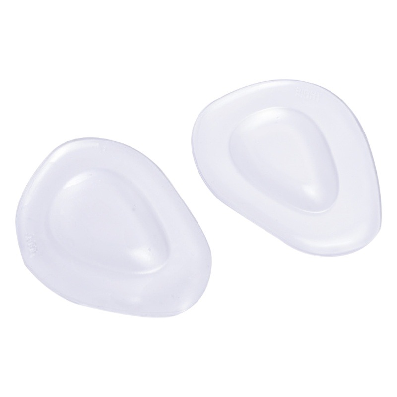 Convex bag front palm pad transparent non-slip silicone insole invisible front pad high heel non-slip heel pad source factory