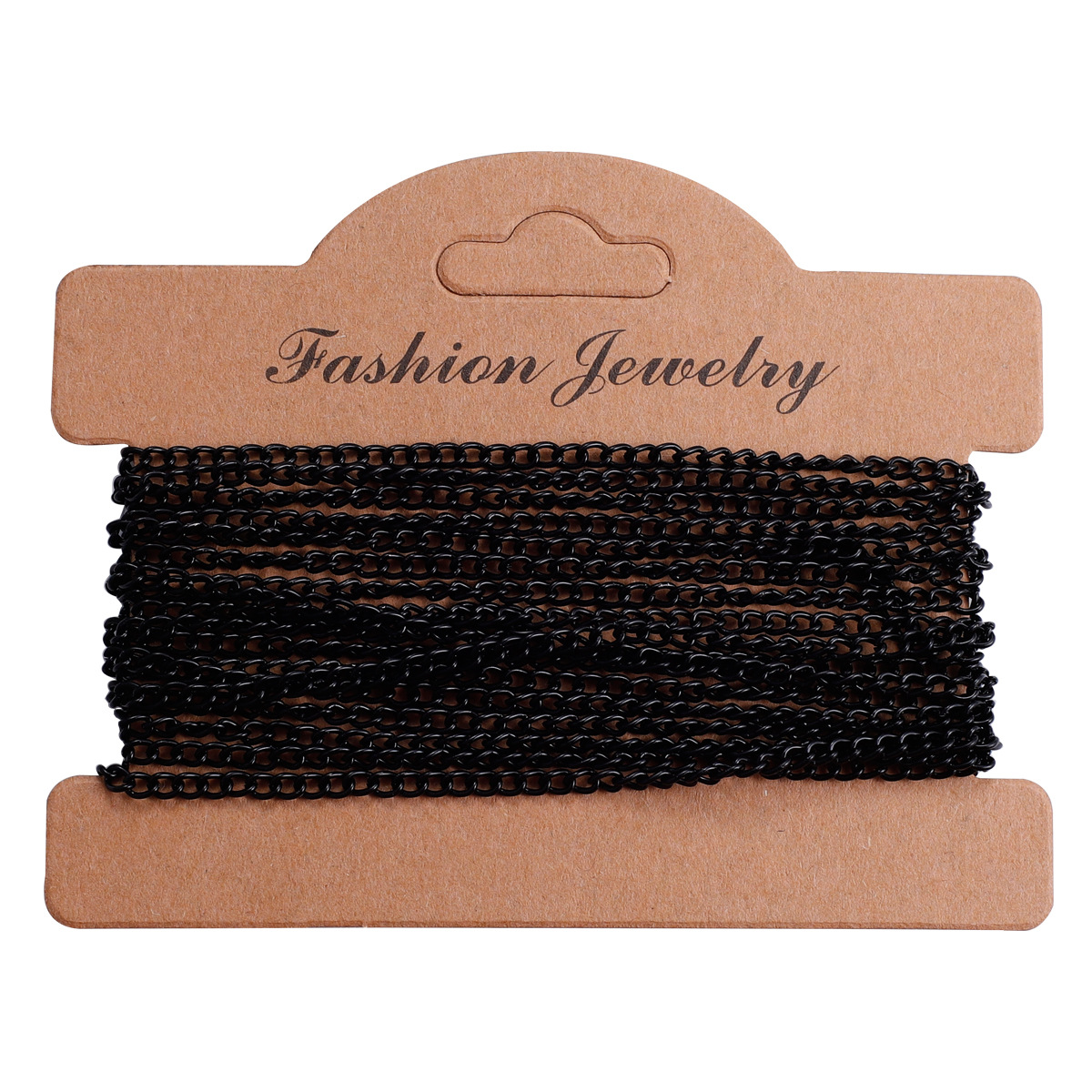 Picture of 2.5mm 3.5mm flat secret chain Handmade DIY jewelry necklace bracelet 3 M chain iron plated 9 colors optional