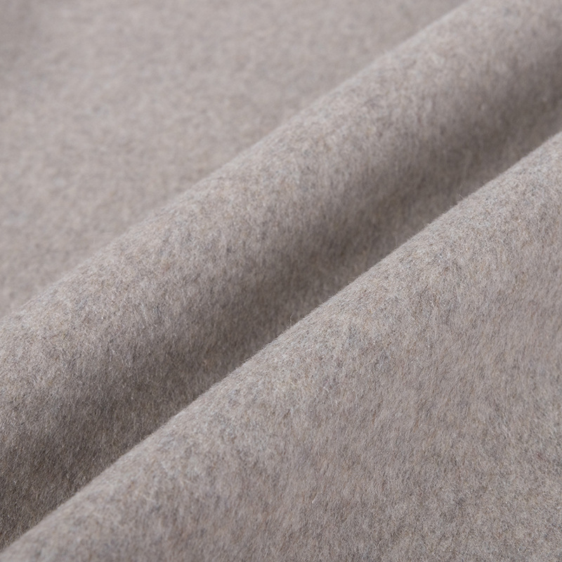 Picture of Foreign Trade Wholesale Cashmere Smooth Wool Fabric Japanese and Korean Plain Outwear Clothing Outwear Wool Fabric Double-Sided Woolen Fabric