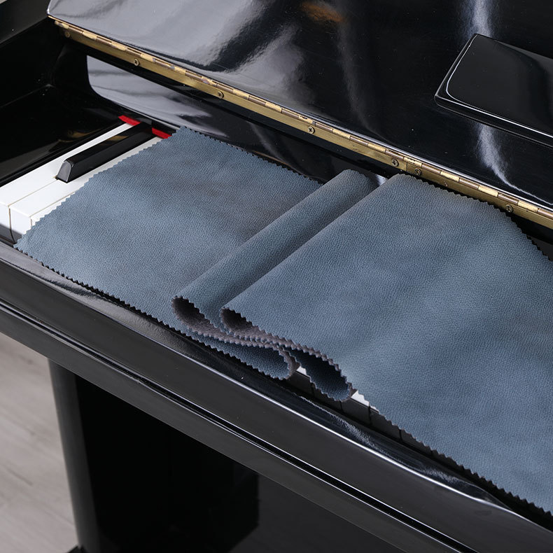 Picture of New piano keyboard dust cover cloth keyboard 88 key triangle vertical electric piano towel piano key simple cloth cover
