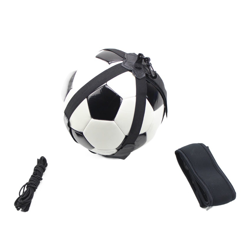 Football ball-jumping with training device ball-controlling ball-jumping with training ball-rebounding exercises with rope bag football training equipment