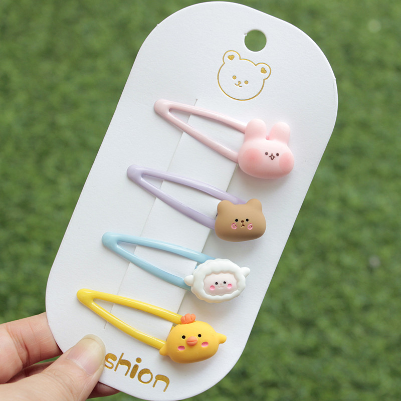 Sheep a sheep children little girl side clip broken hairpin BB clip cute bangs clip girl sweet cartoon hair accessories women