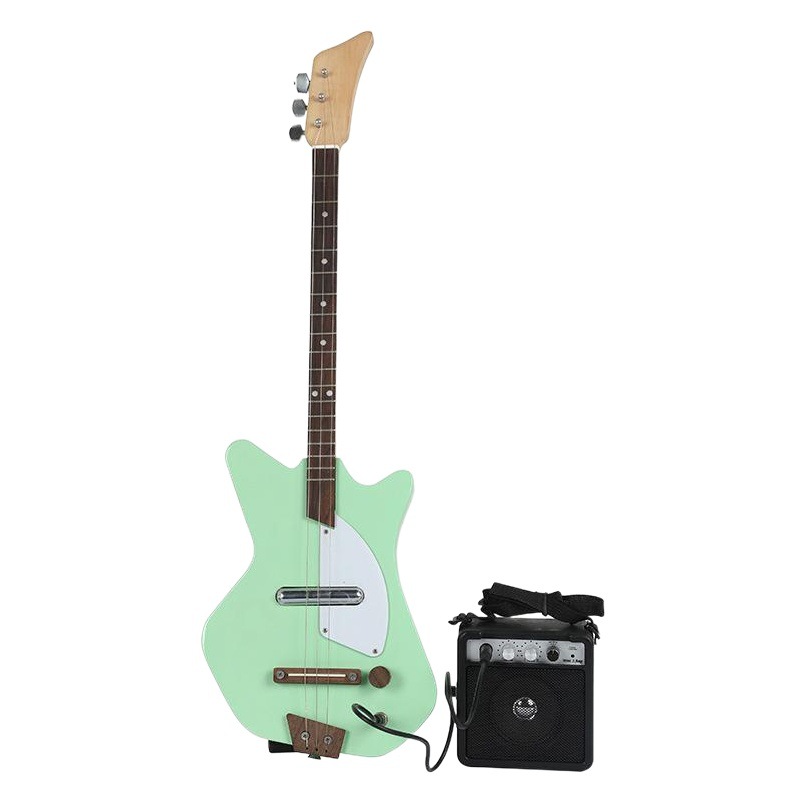 Three-string Electric Guitar Children Students Adult Beginners Guitar Assembly Wooden Practice Guitar Puzzle
