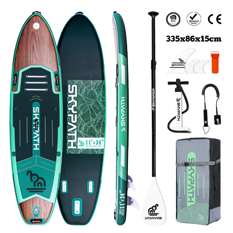 Picture of Inflatable Surfboard Sup Paddle Board Racing Board Yoga Board Amazon 3.35 Stand-Up Paddle Board High-Elastic Material