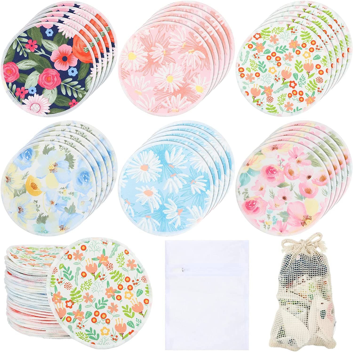 Picture of Cross-border Hot Sale Anti-overflow Milk Mat Washable Bamboo Fiber Breathable Breast-feeding Mat Leak-proof Breastfeeding Mat