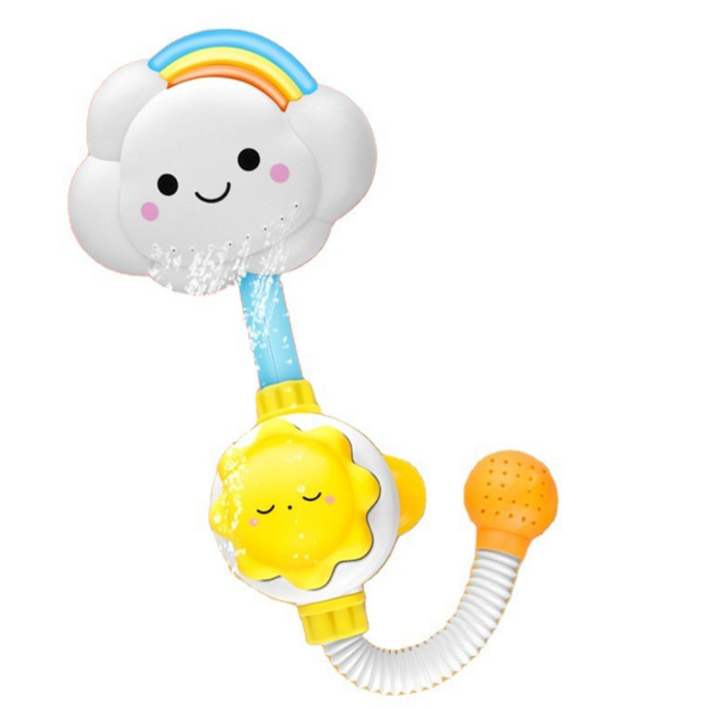 Picture of Cross-Border Popular Children's Baby Water Play Bathroom Shower Manual Cloud Bath Baby Toy