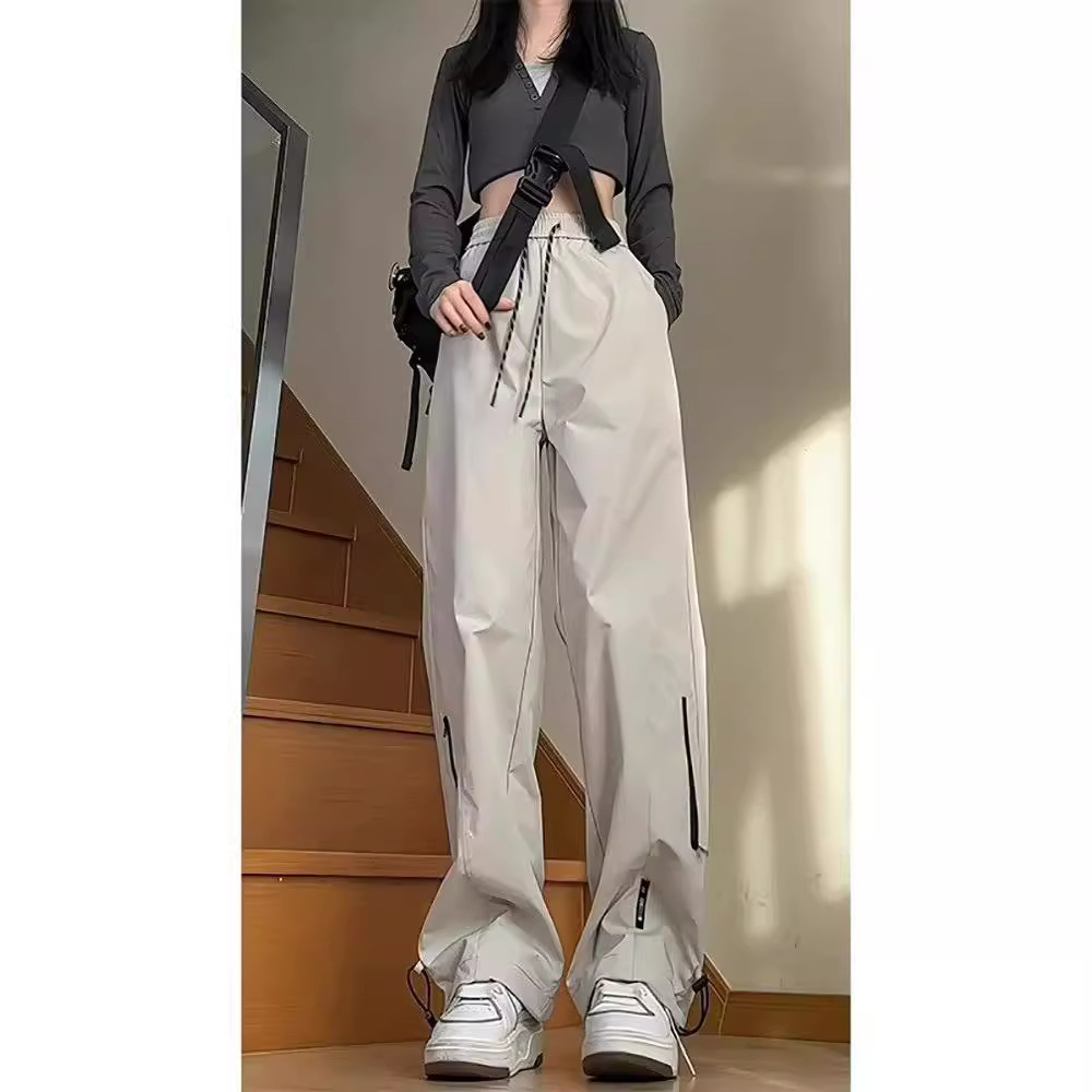 Functional Waterproof and Windproof Wide-Leg Mountaineering Overalls Assault Pants, Casual, Quick-Drying, Lightweight, Wear-Resistant, Light and Simple