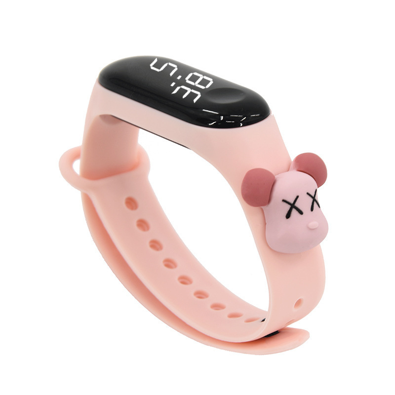 Picture of 2022 new LED M3 doll watch electronic watch student waterproof bracelet children's touch watch a generation of hair