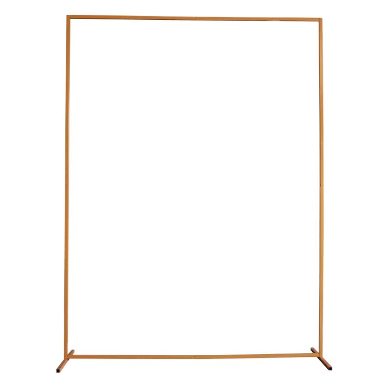 Props Arch Stage Background Wrought Iron Decorative Flower Stand Golden Wedding Square Shelf Cross-Border Supply Wrought Iron Arch