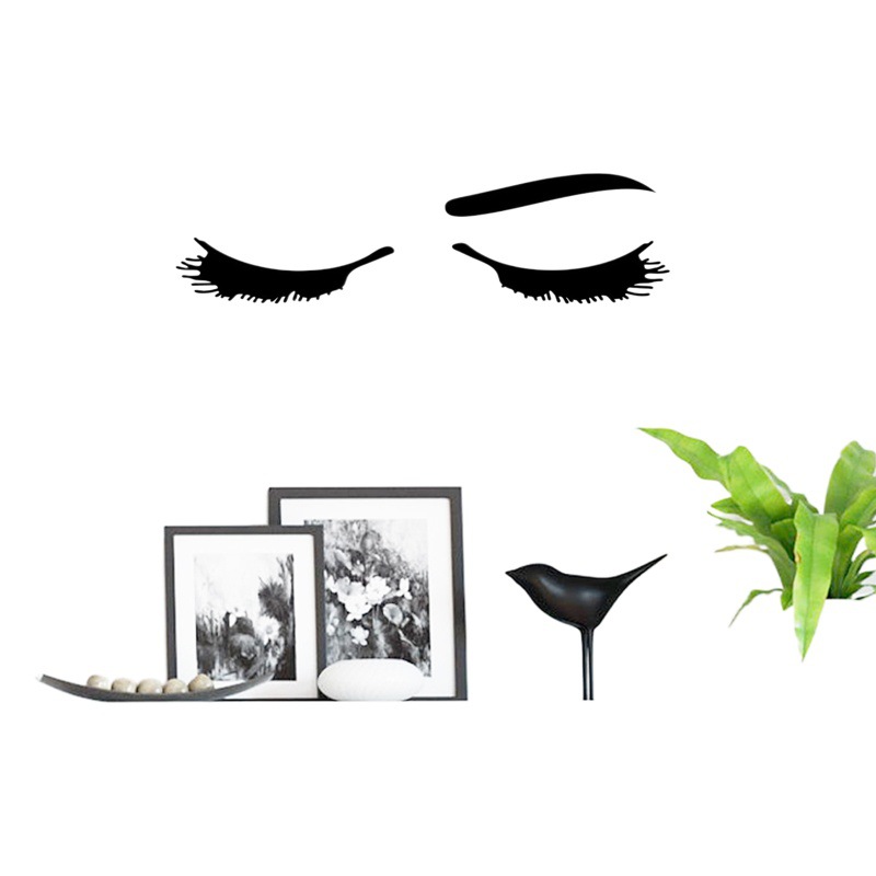 Eyes removable personality fashion creative wall stickers bedroom study living room background wall PH1972/MUA2897