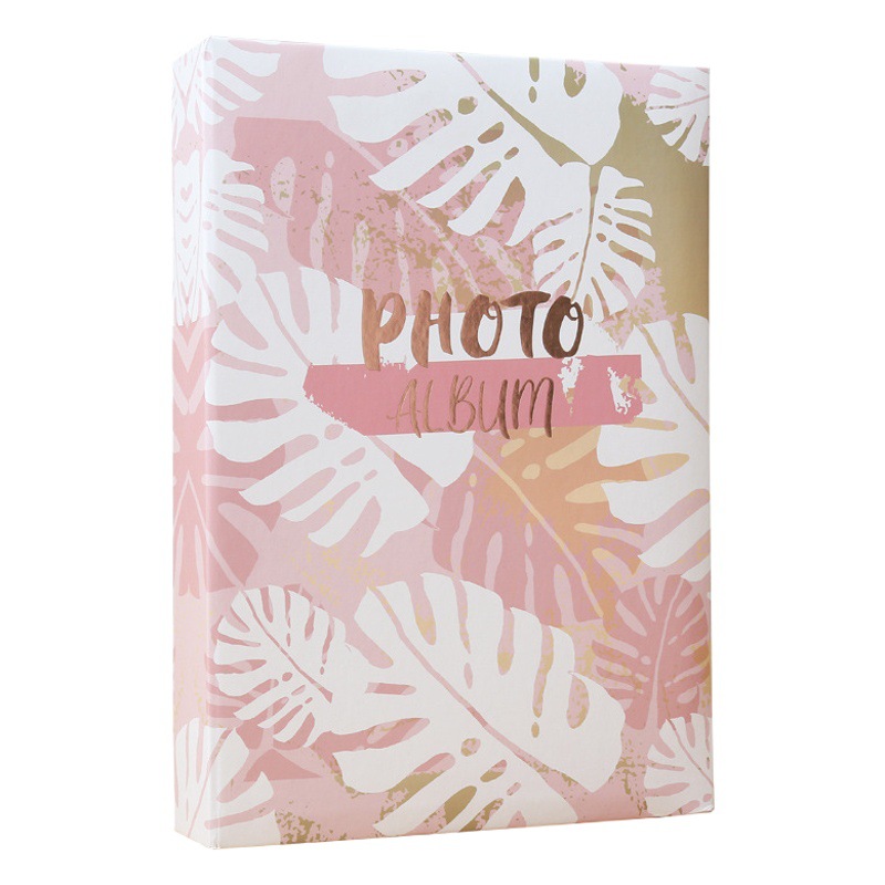 6-Inch 300-Page Photo Album with Writable Paper Inserts, Photo Album, Baby Storage Book, Vintage Style