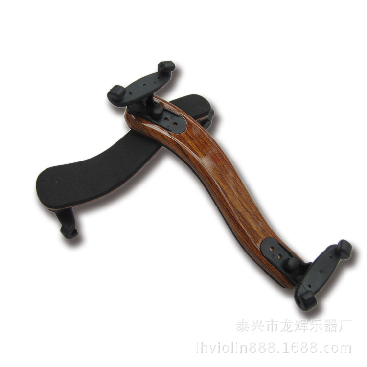 Wood Grain Violin Shoulder Pad Shoulder Pad Chin Pad Comfortable, Beautiful and Elastic violinshoulder rest