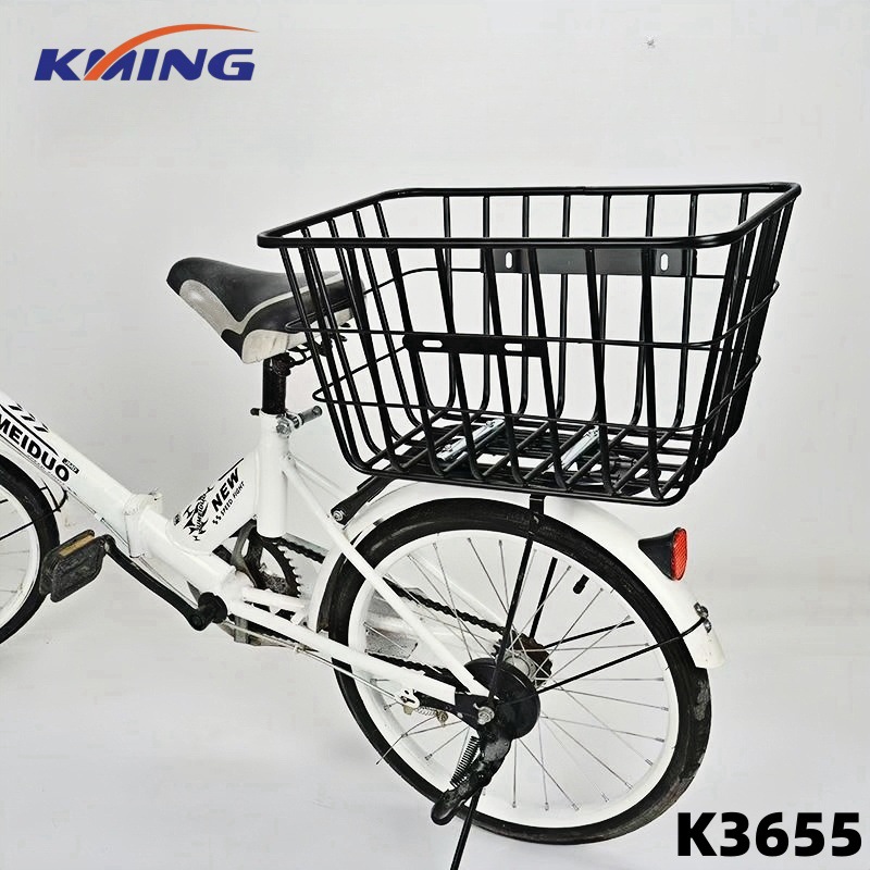 Bicycle Basket Bicycle Electric Car Rear Basket Schoolbag Basket Car Basket Heavy Load Rear Use