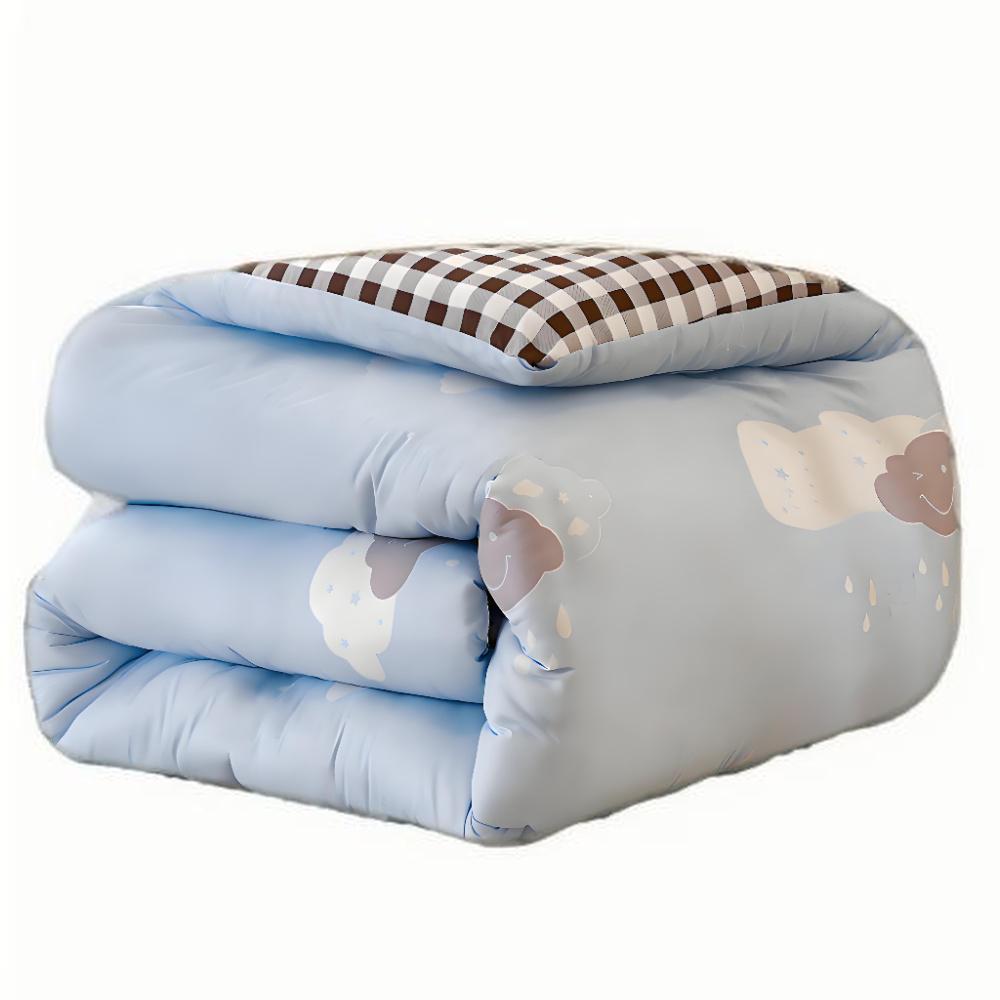 Picture of Winter Quilt Double Thickeneded Quilt Core Spring & Fall Quilt Student Dormitory Single Quilt Air-Conditioned Quilt Winter Quilt
