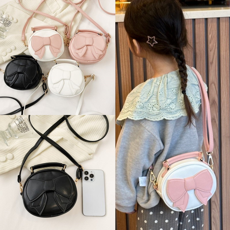2024 Winter New Style Small Bag Women's Cute Fashion Women's Bag Casual Fresh Style Student Children's Shoulder Crossbody Bag