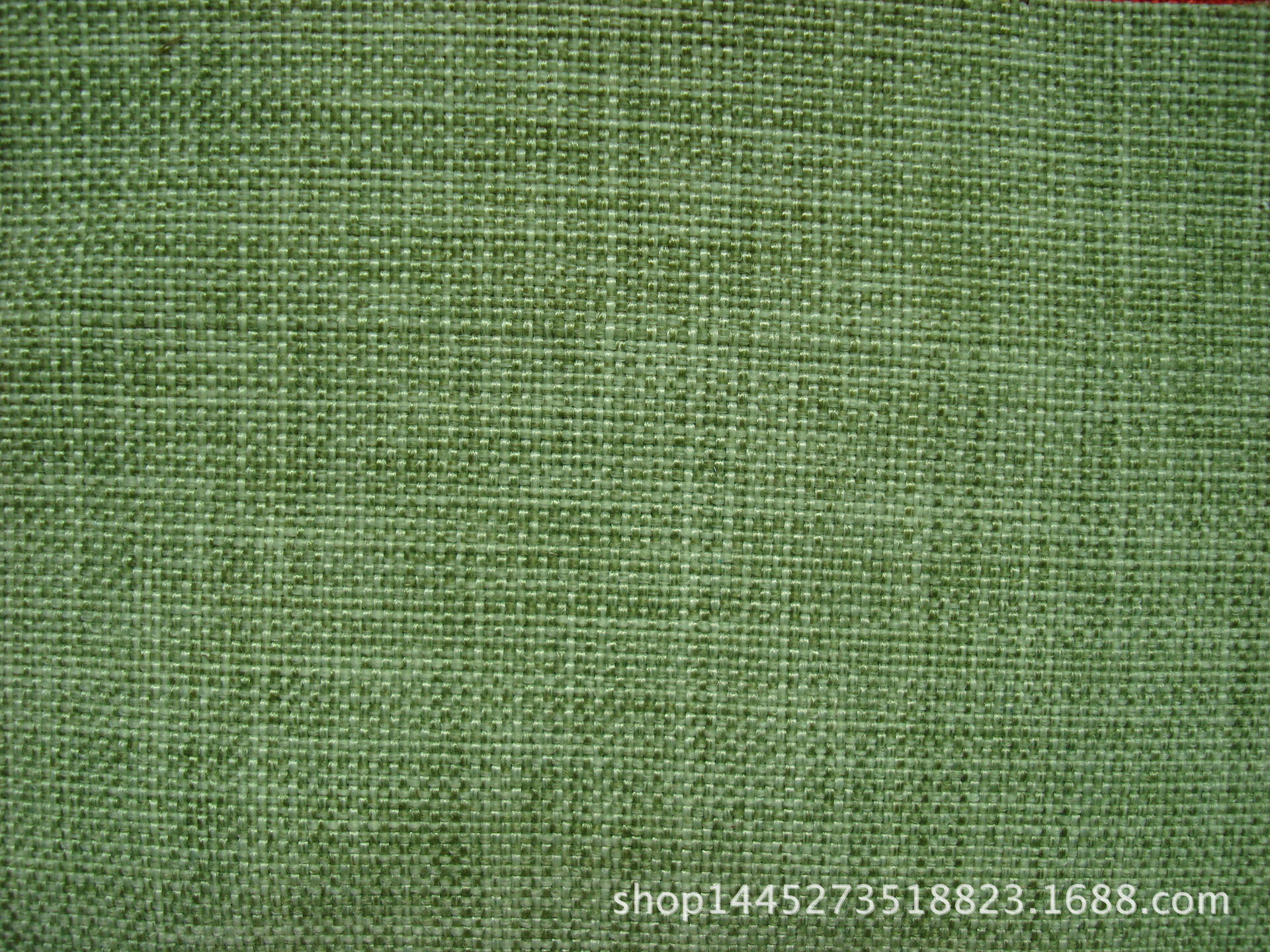 Flat Imitation Linen Cationic Sand Release Curtain Fabric Plain Woven Empty Yarn Polyester Imitation Linen Decorative Fabric
